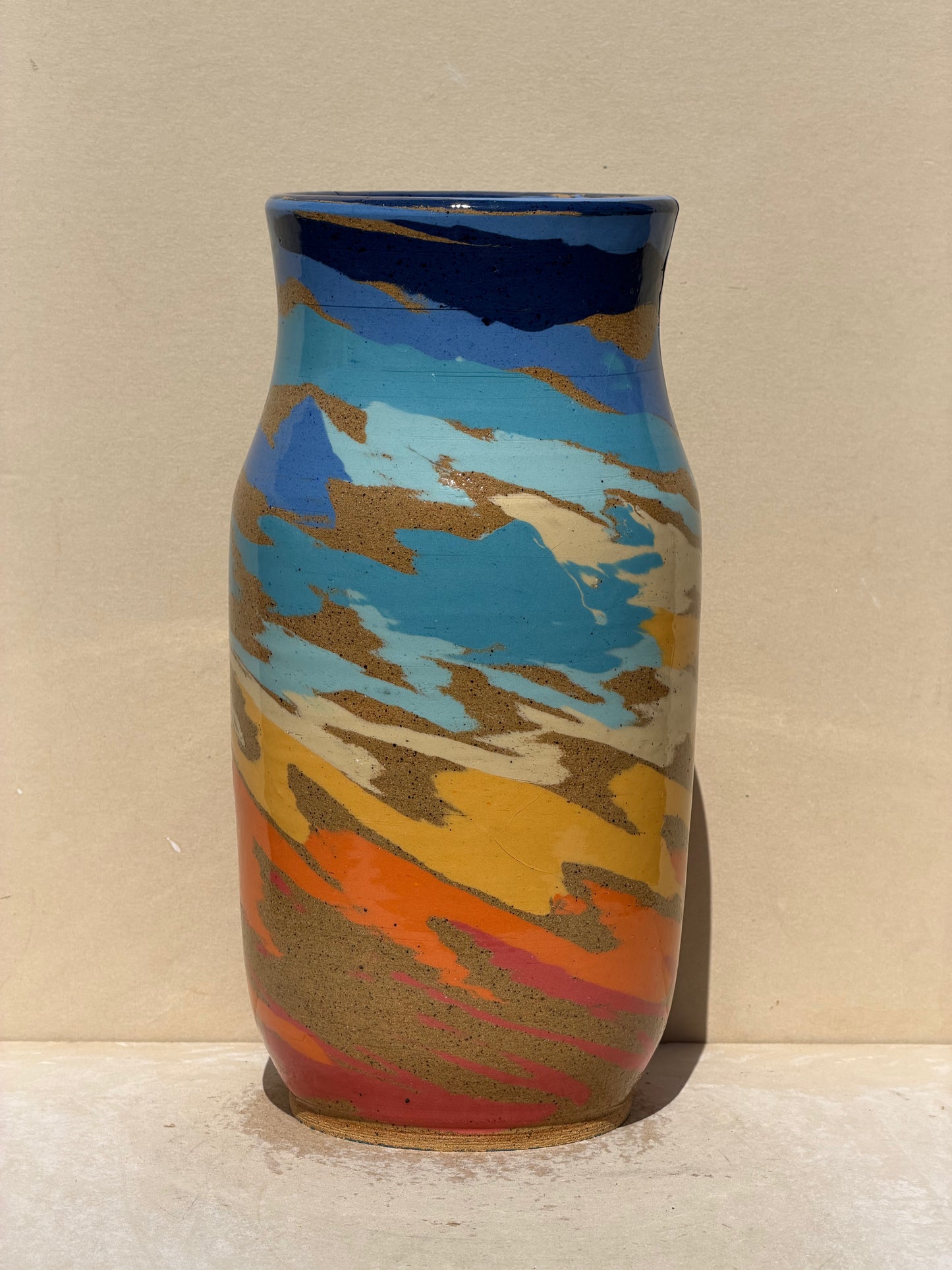 Carved Sunset Vase (Reduced)