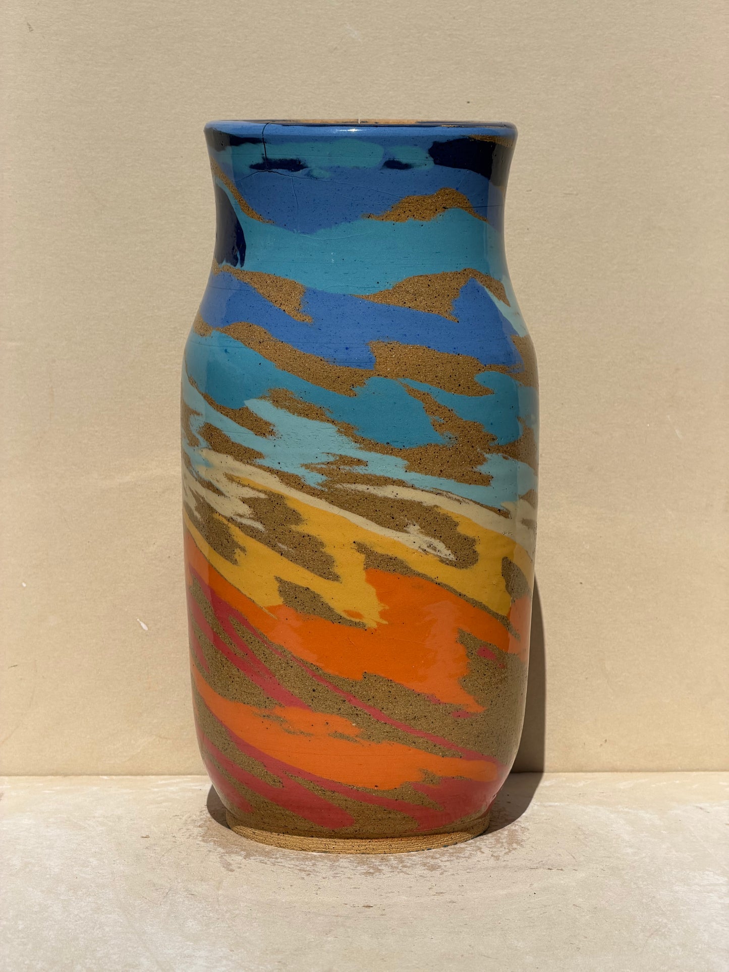 Carved Sunset Vase (Reduced)