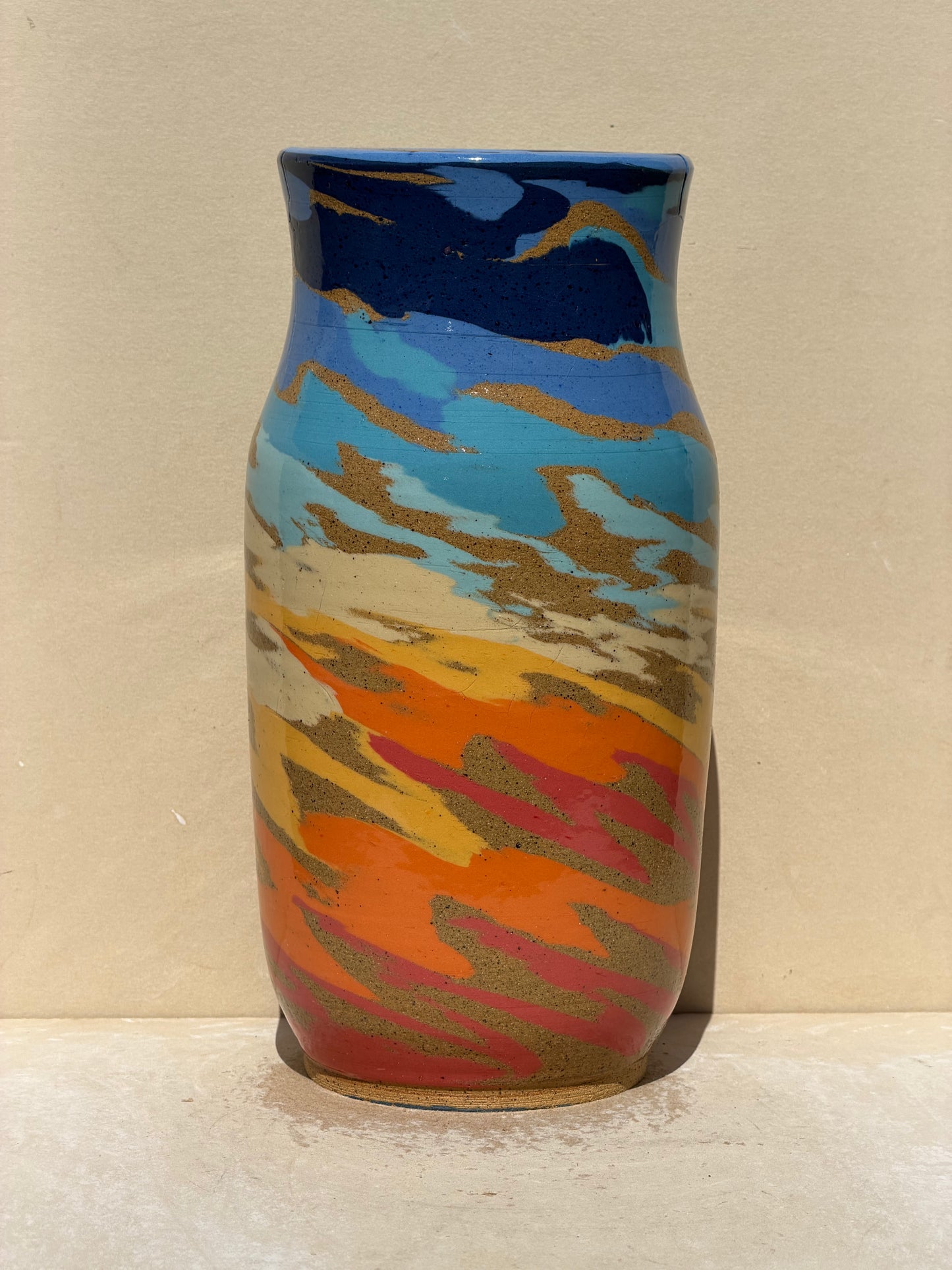 Carved Sunset Vase (Reduced)