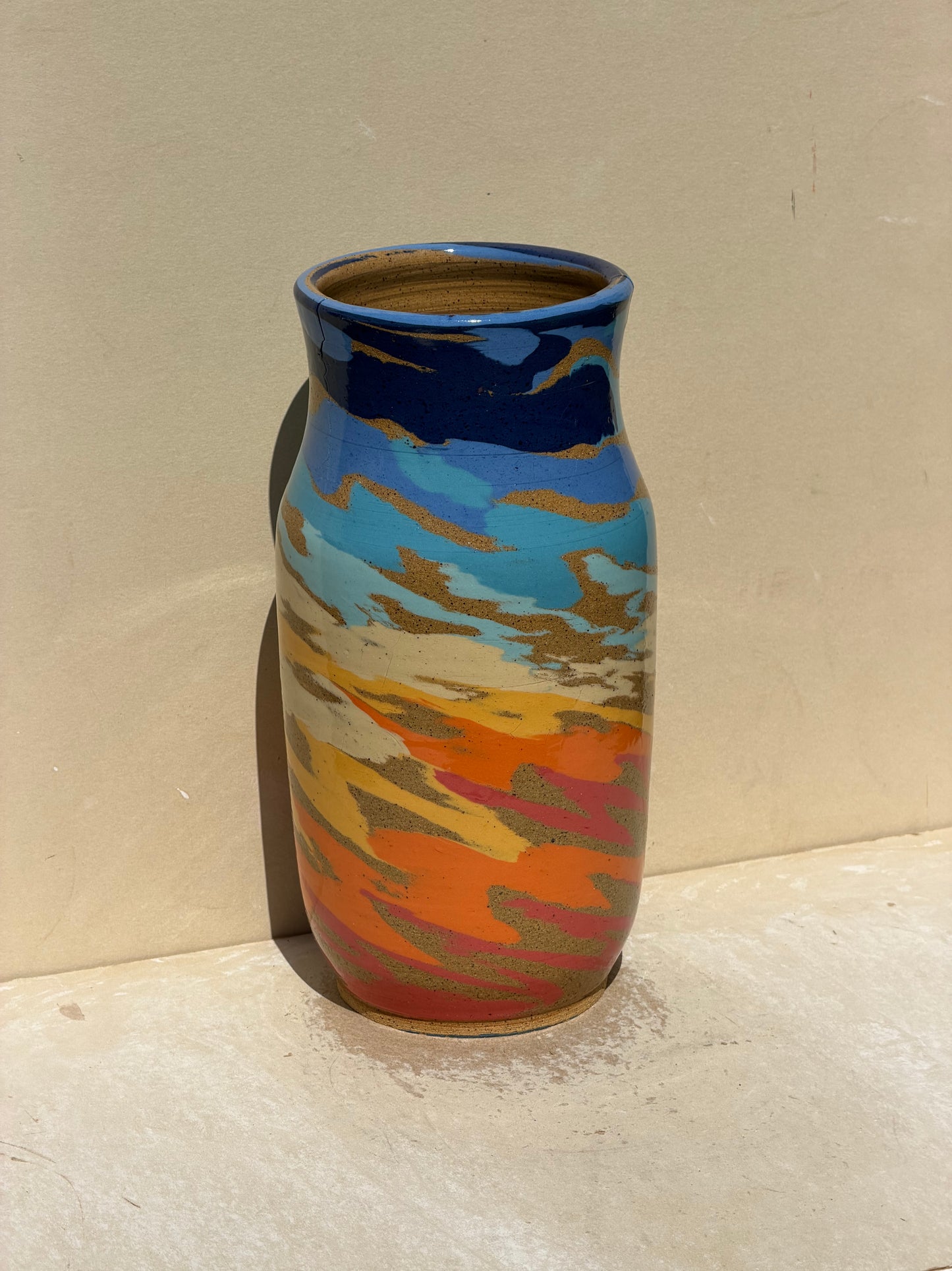 Carved Sunset Vase (Reduced)