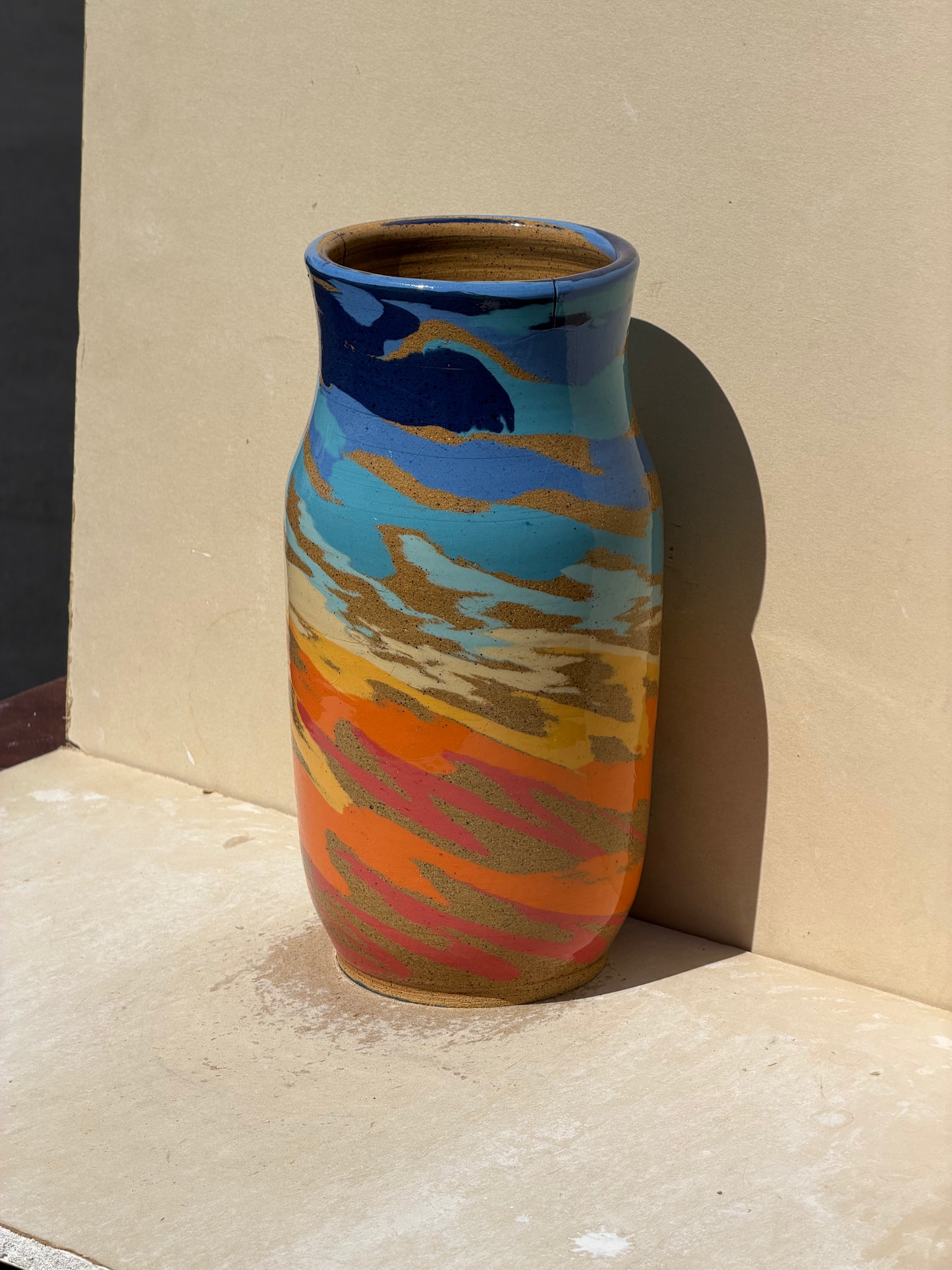 Carved Sunset Vase (Reduced)