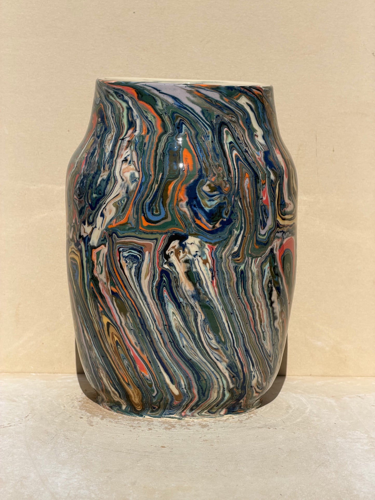 Marbled Vase