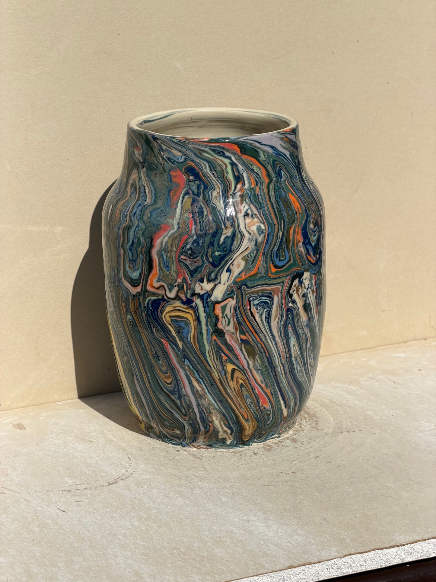 Marbled Vase