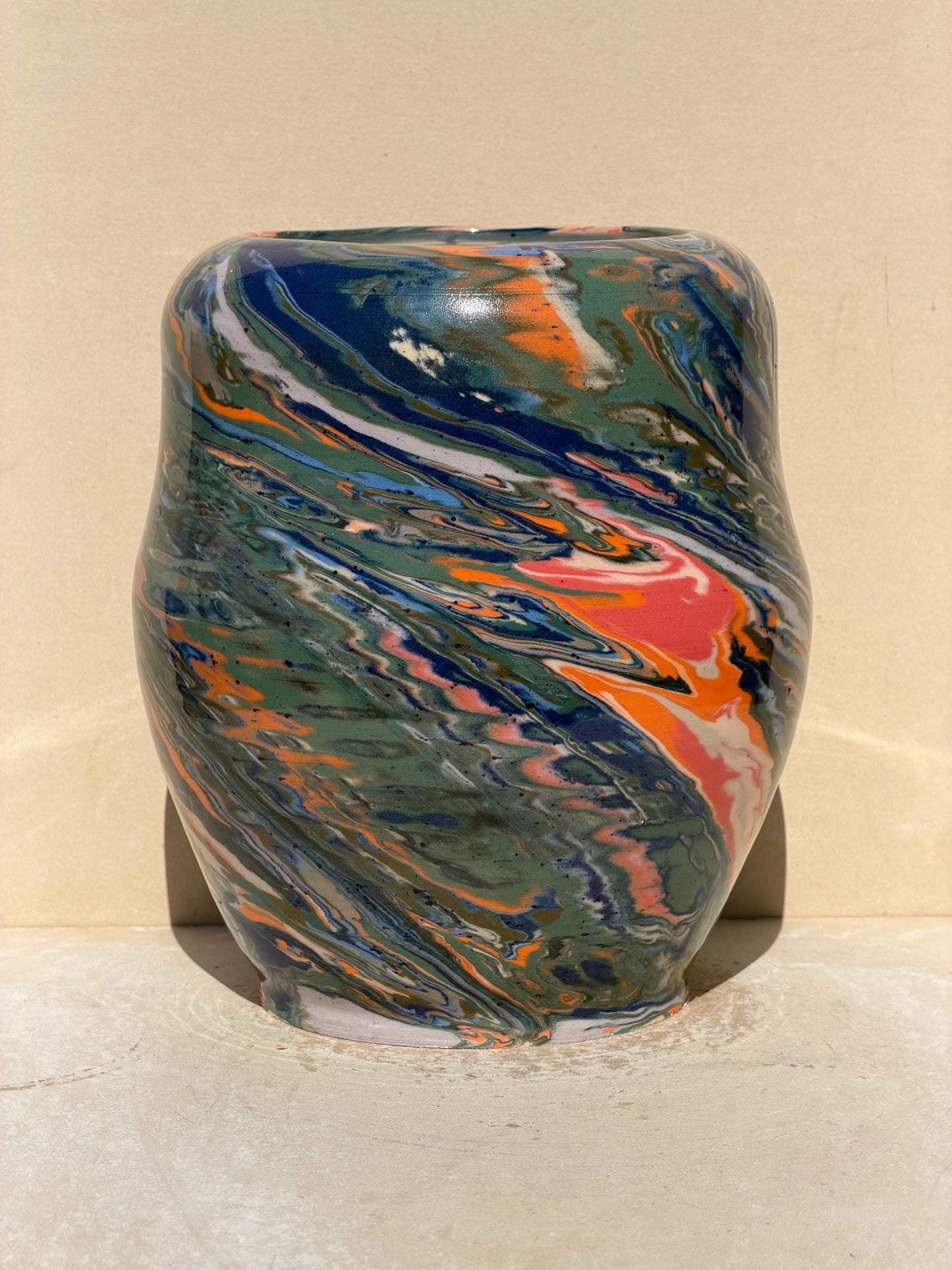 Marbled Vase