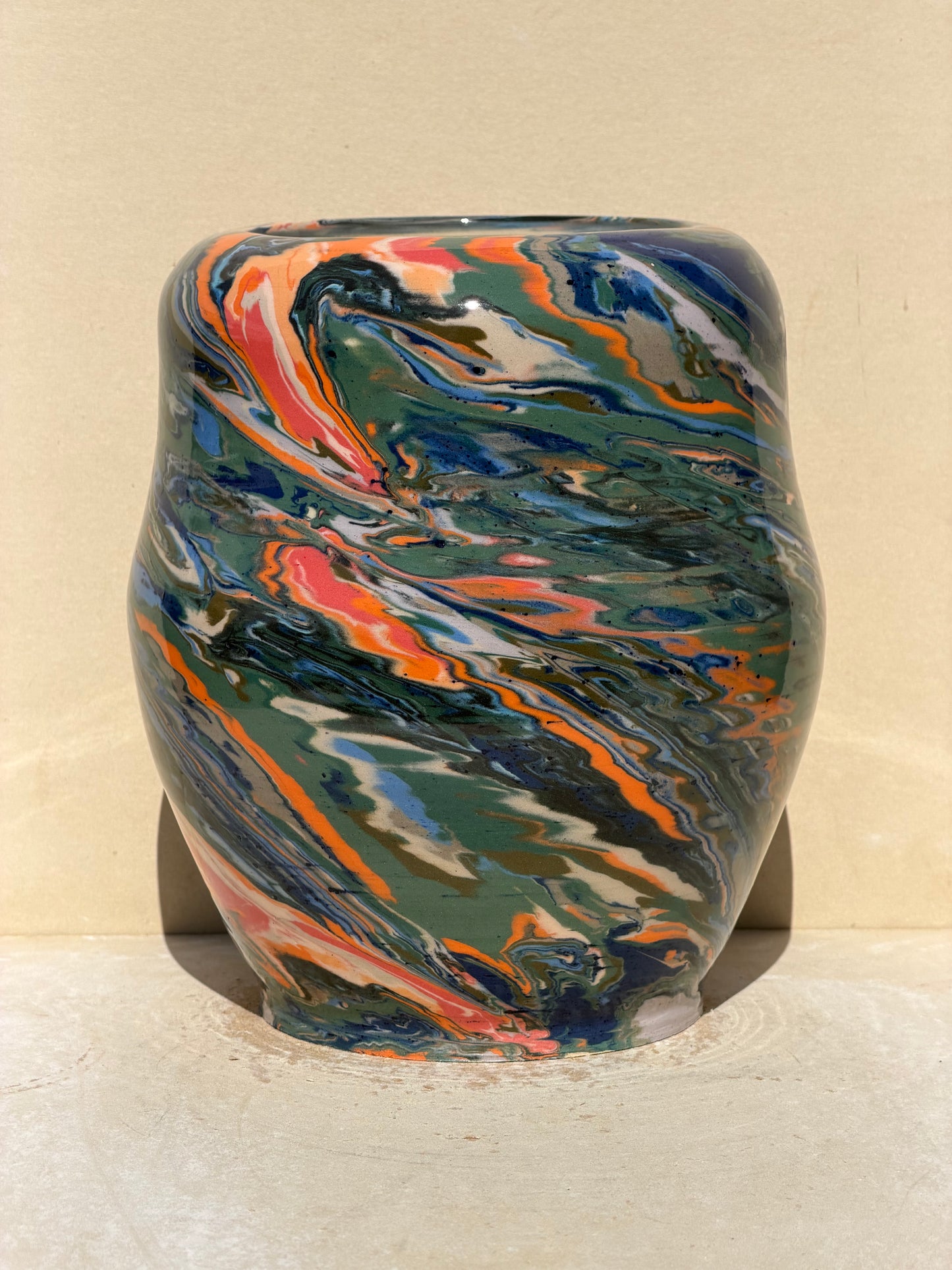 Marbled Vase
