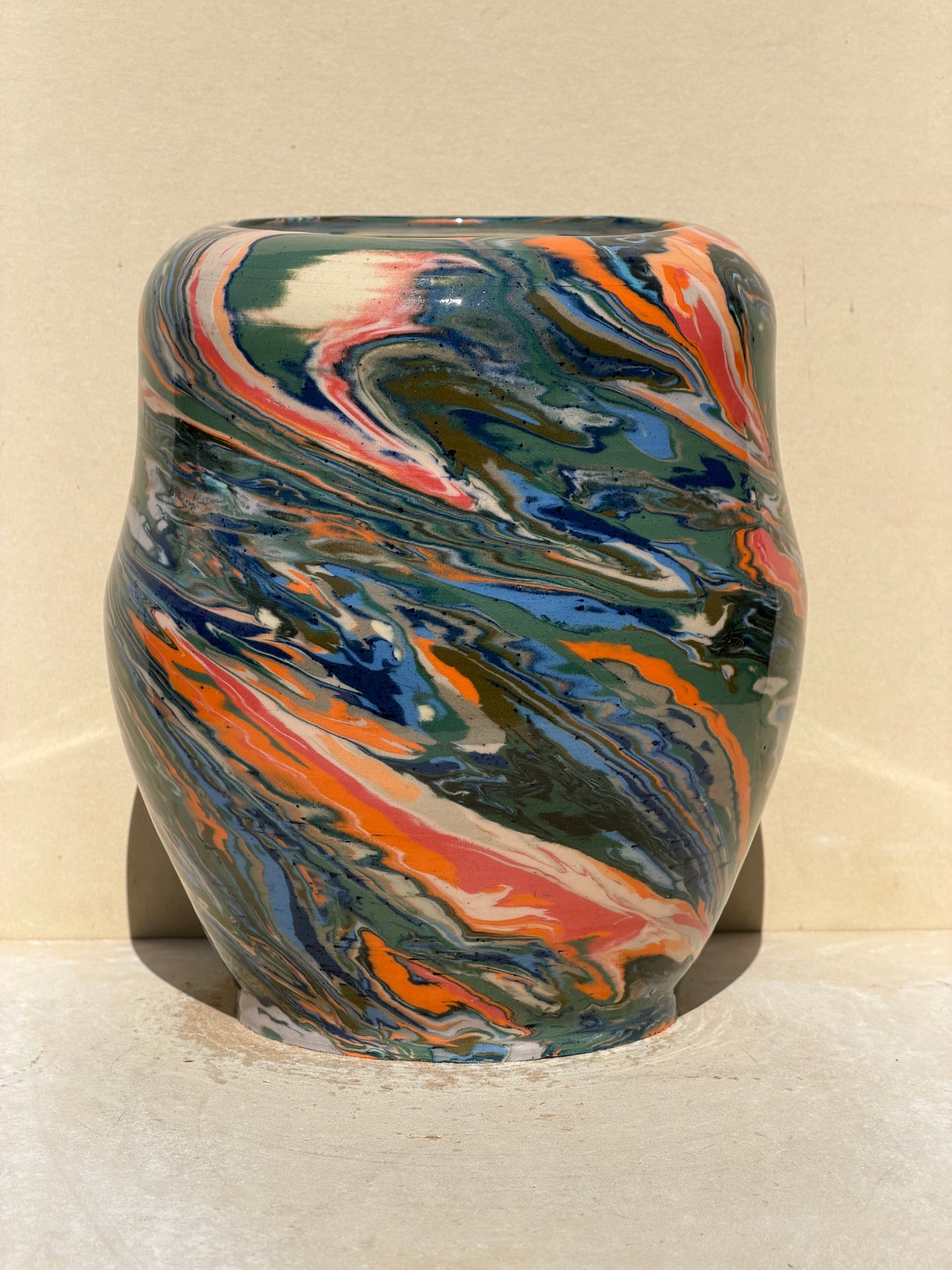 Marbled Vase