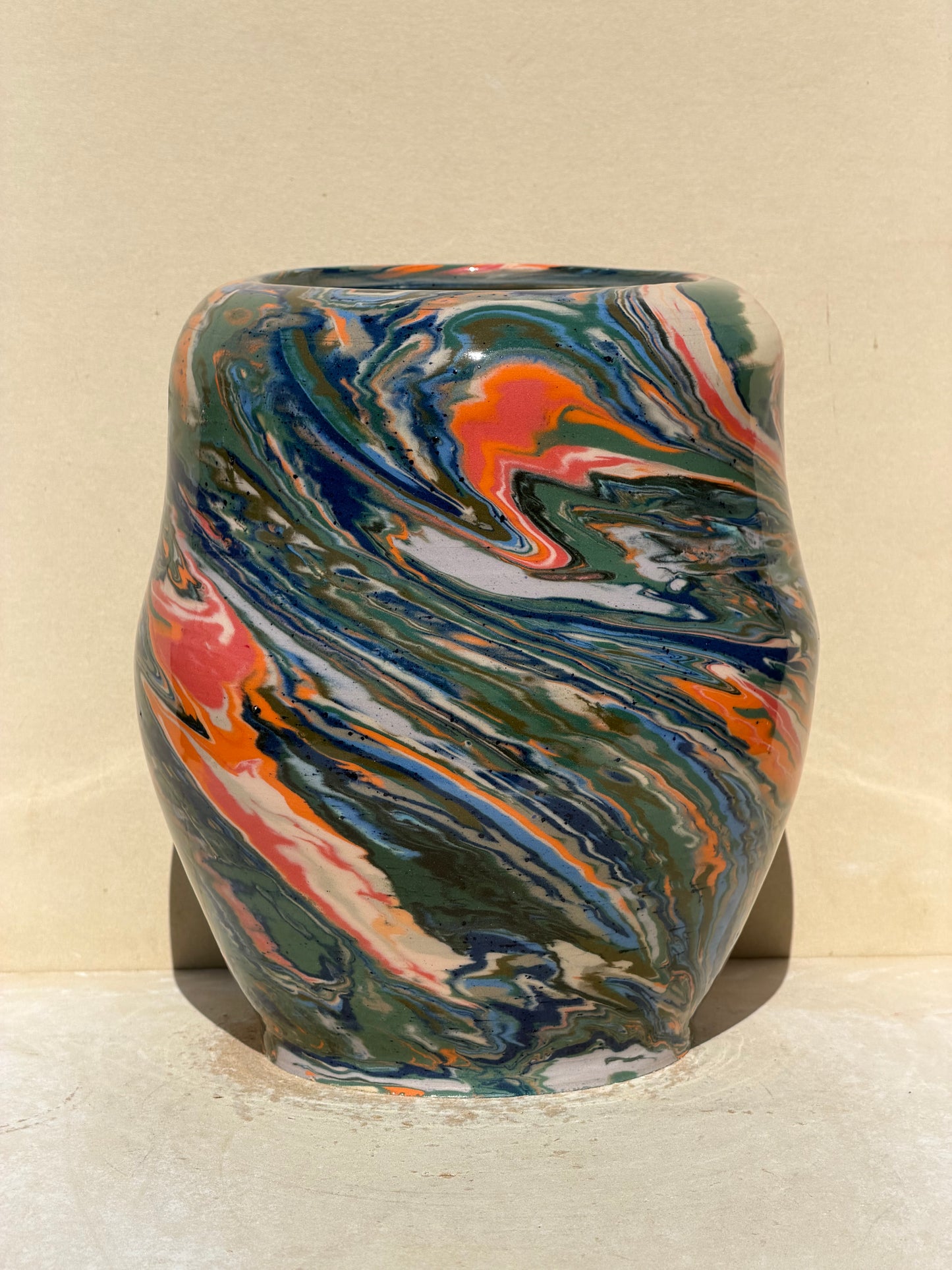 Marbled Vase