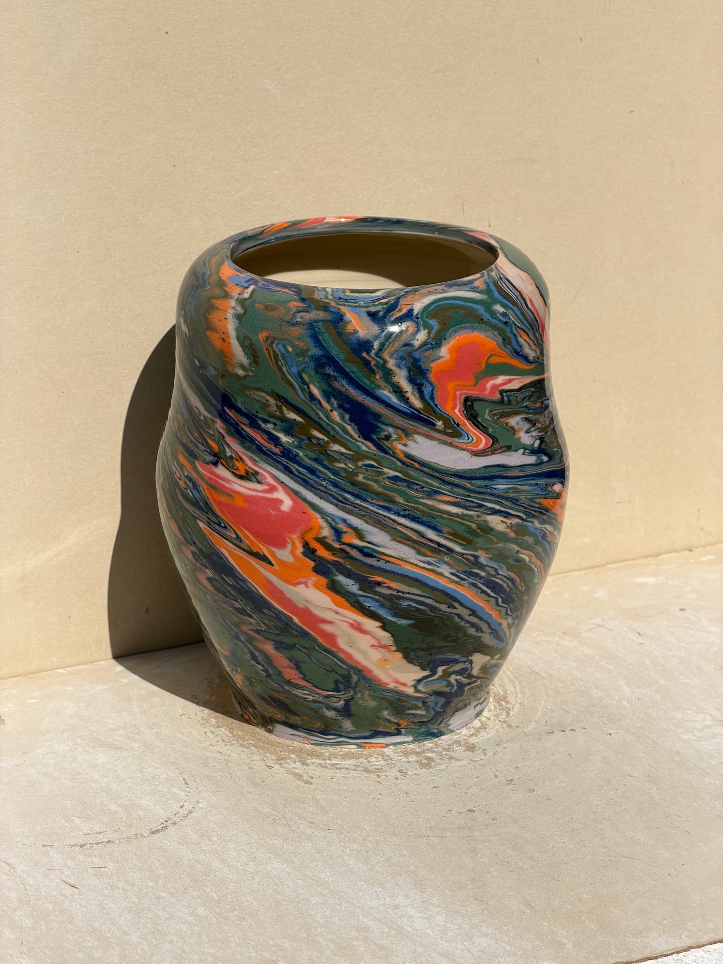 Marbled Vase