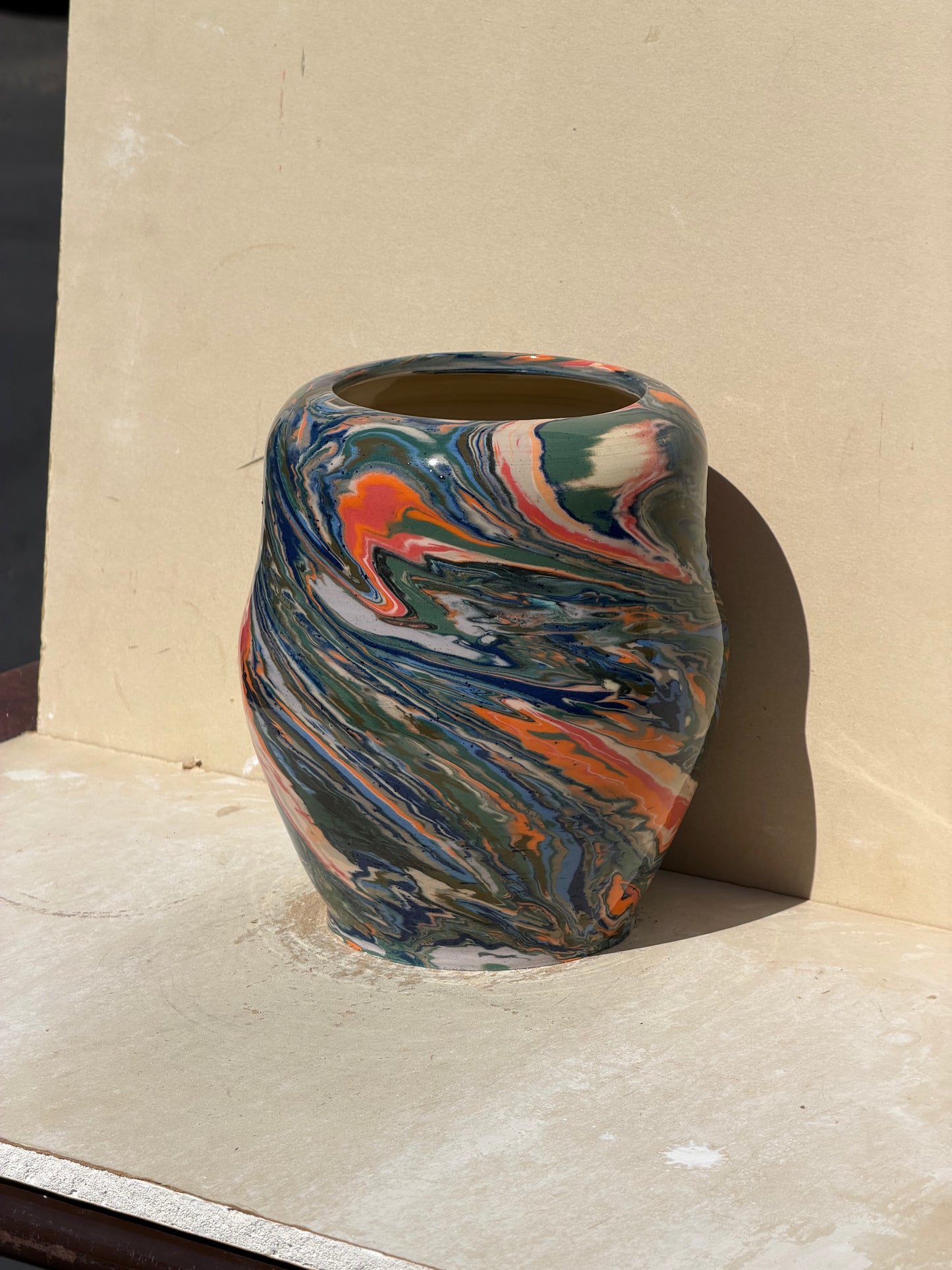 Marbled Vase