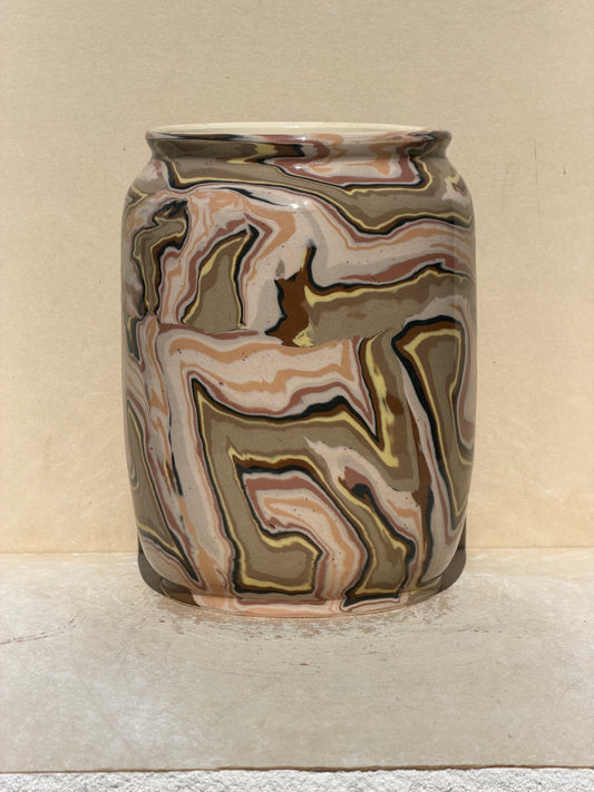 Nerikomi Vase