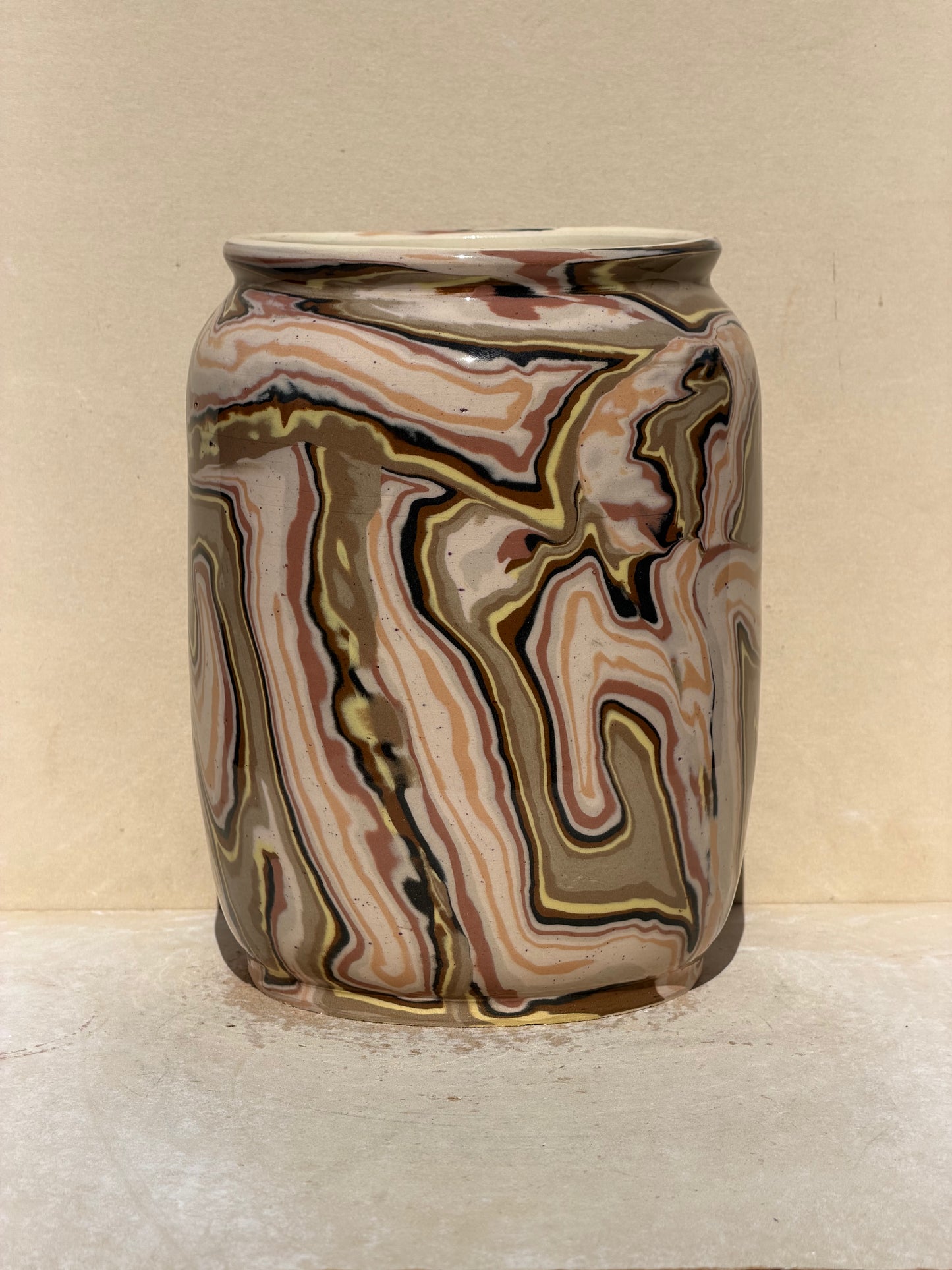 Nerikomi Vase