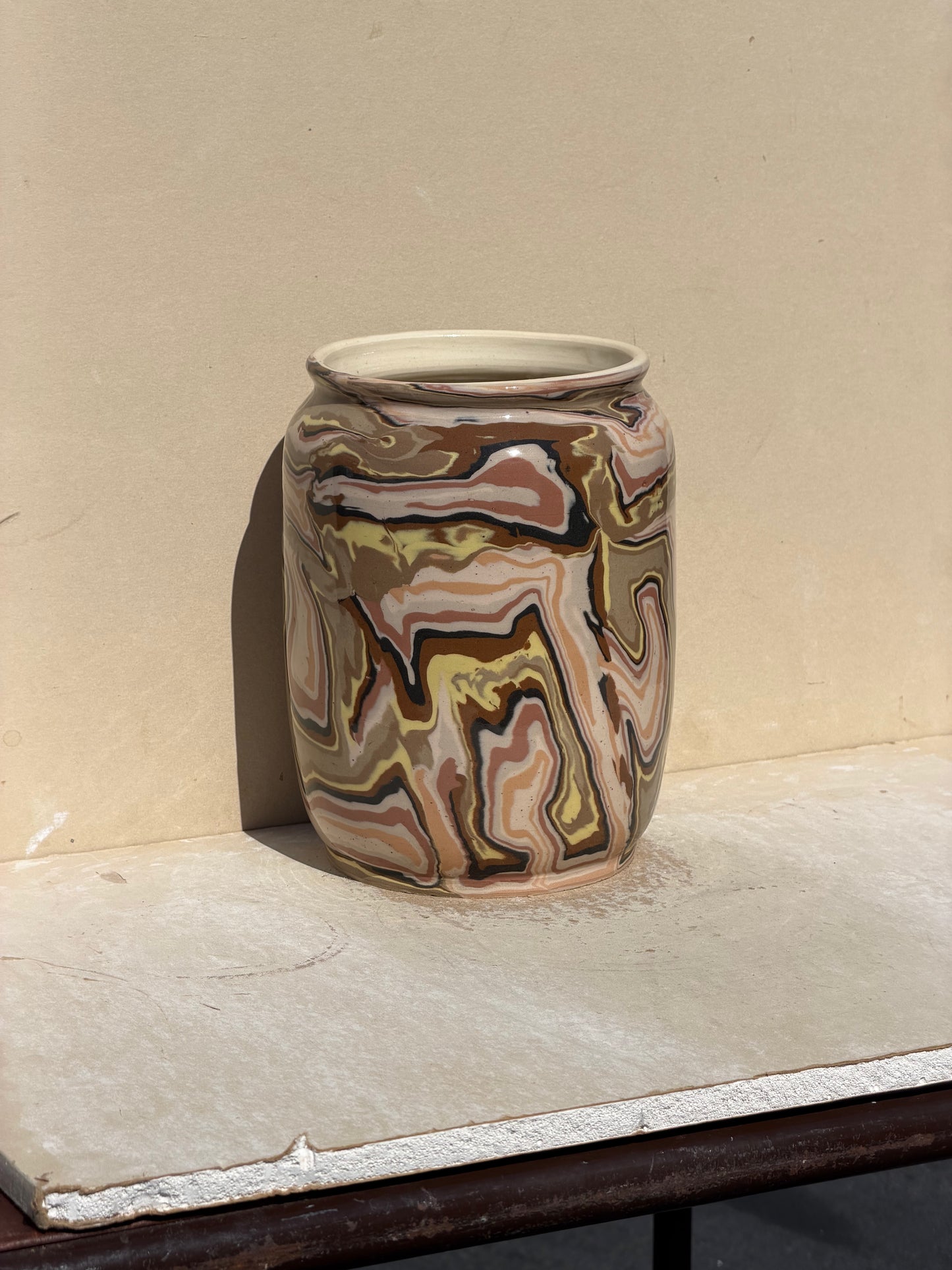 Nerikomi Vase
