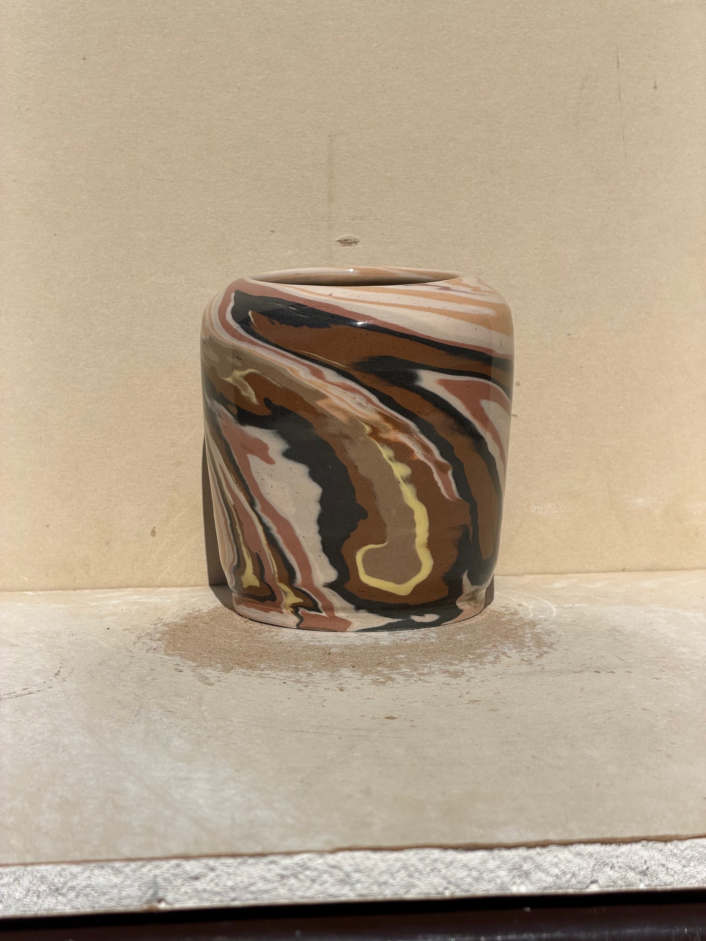 Small Nerikomi Vase