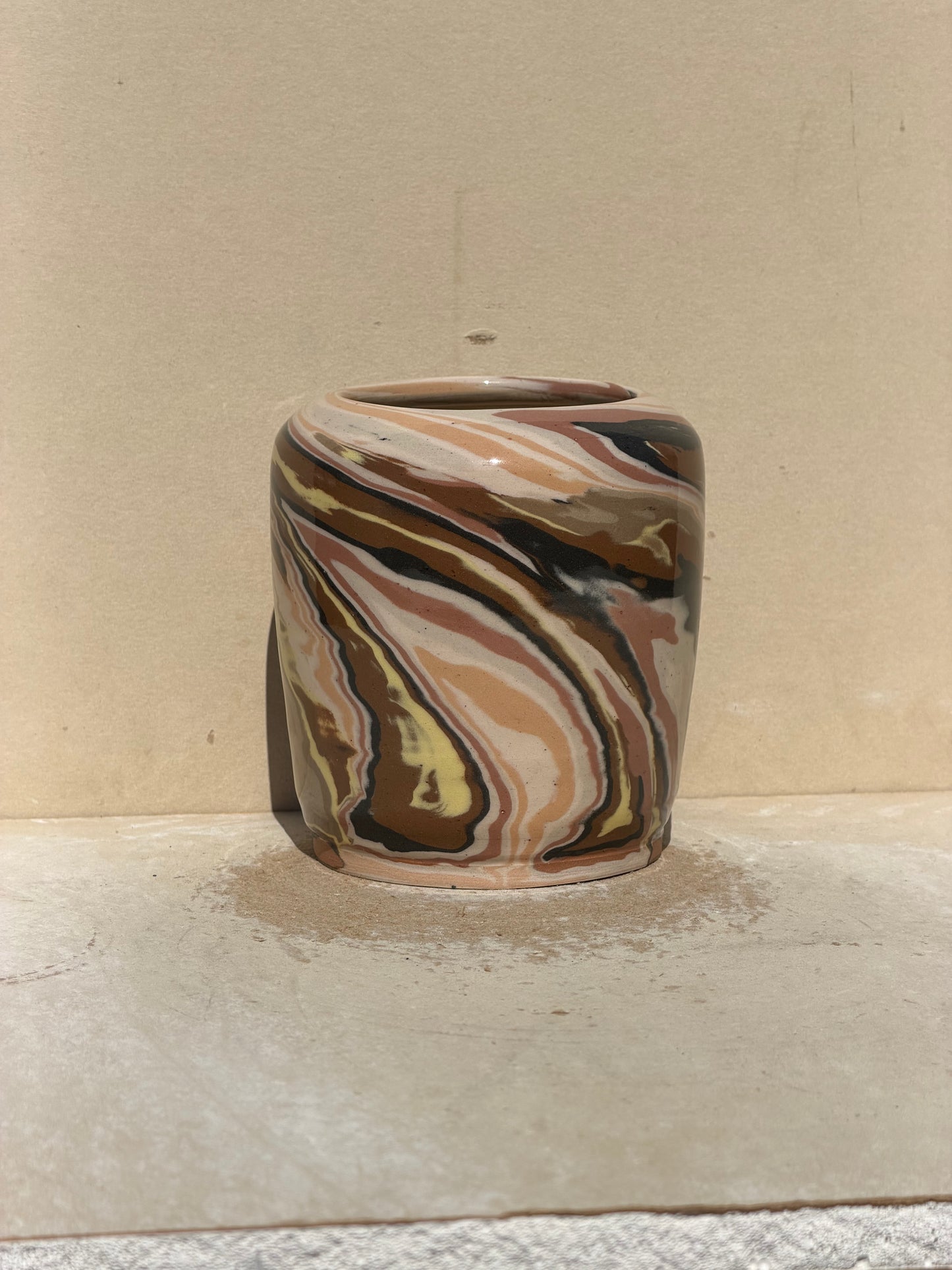 Small Nerikomi Vase