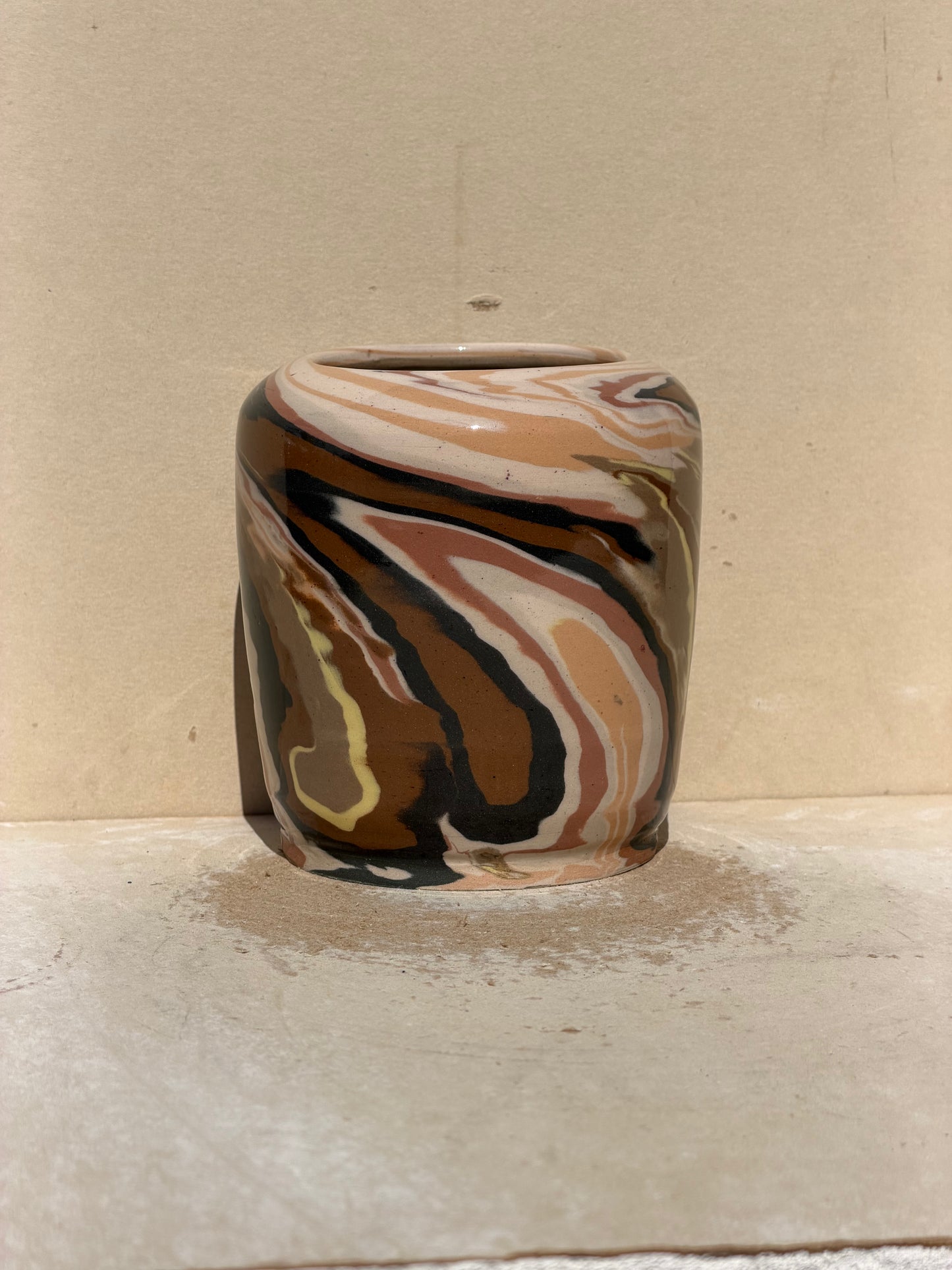Small Nerikomi Vase