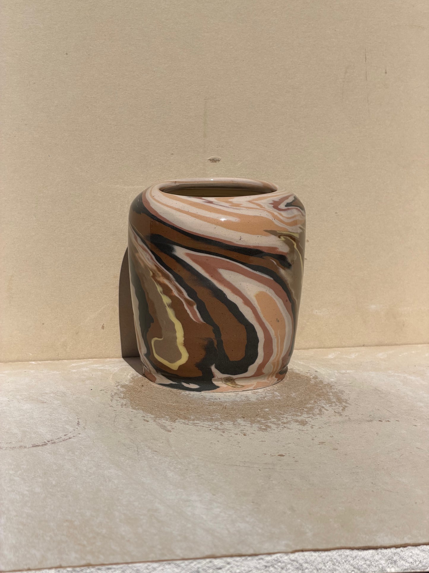 Small Nerikomi Vase