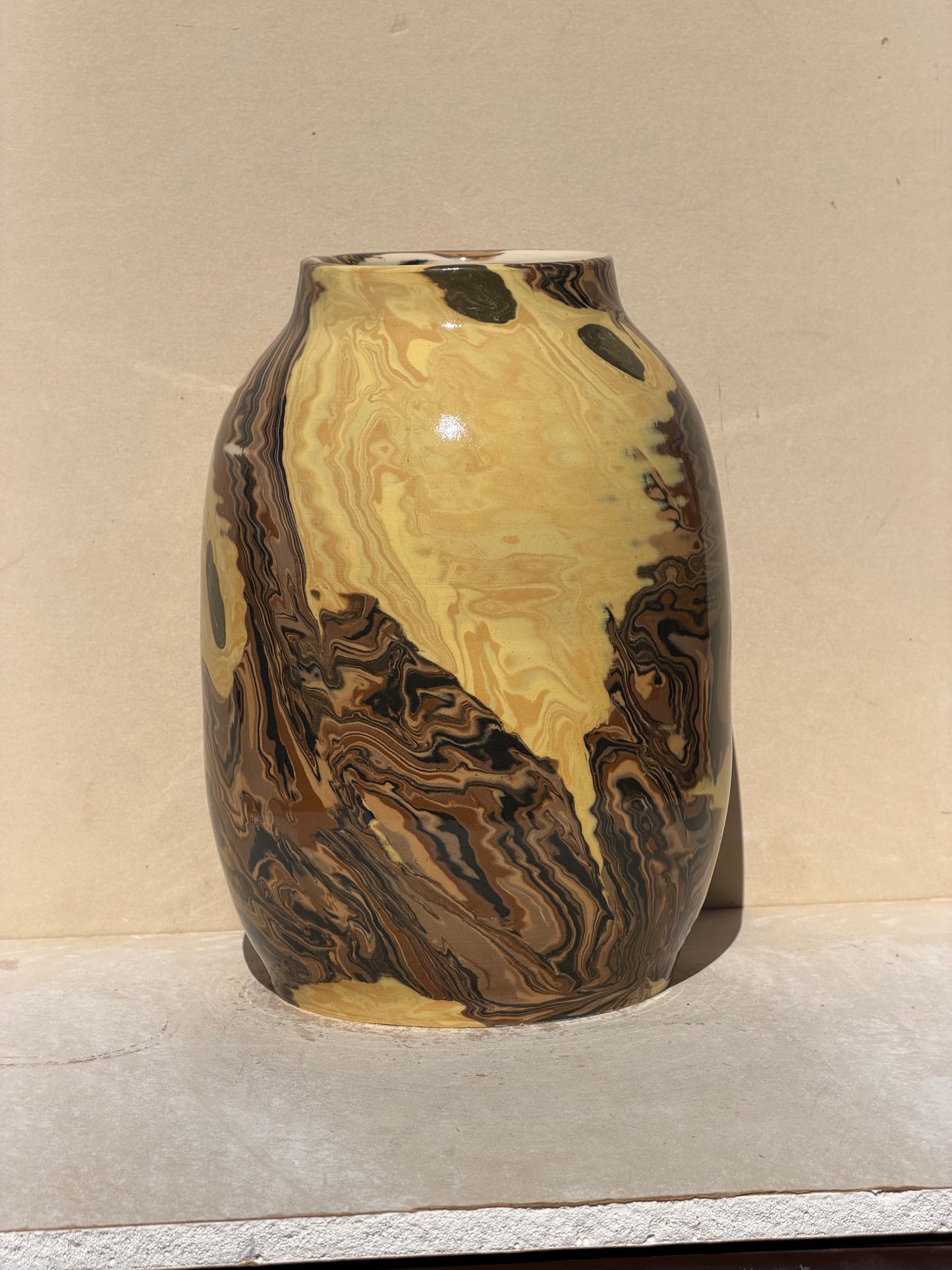 Petrified Wood Vase No. 8