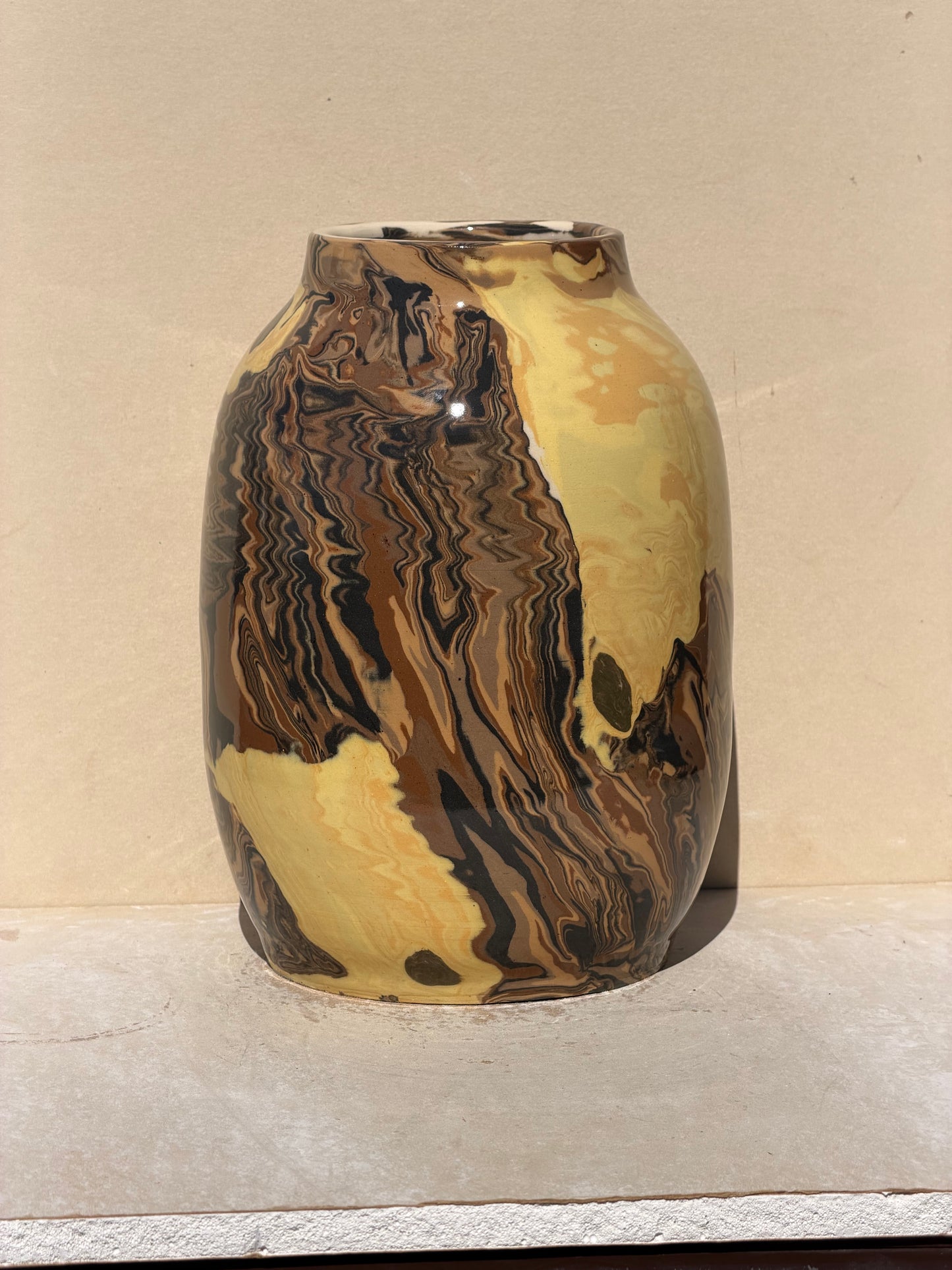 Petrified Wood Vase No. 8