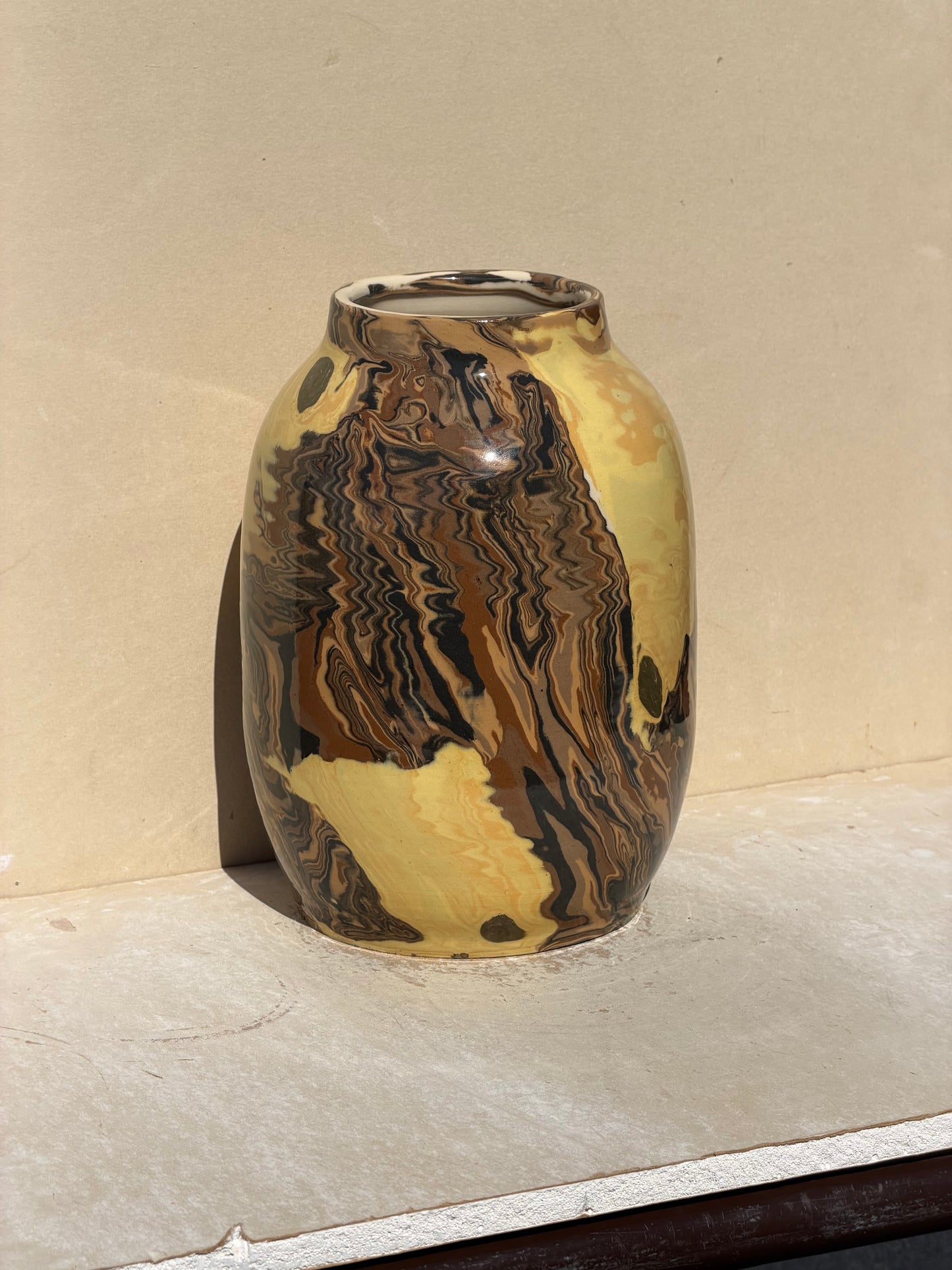 Petrified Wood Vase No. 8