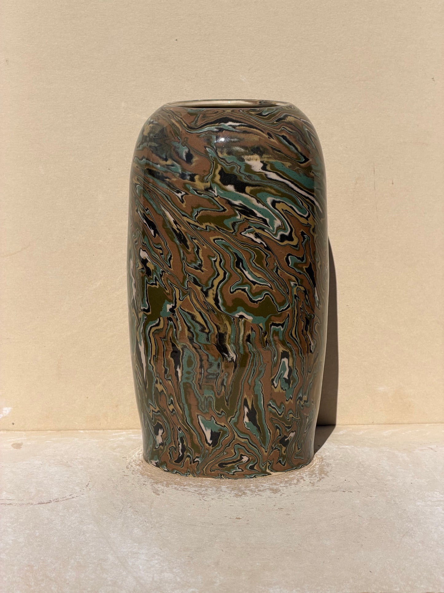 Nerikomi Vase