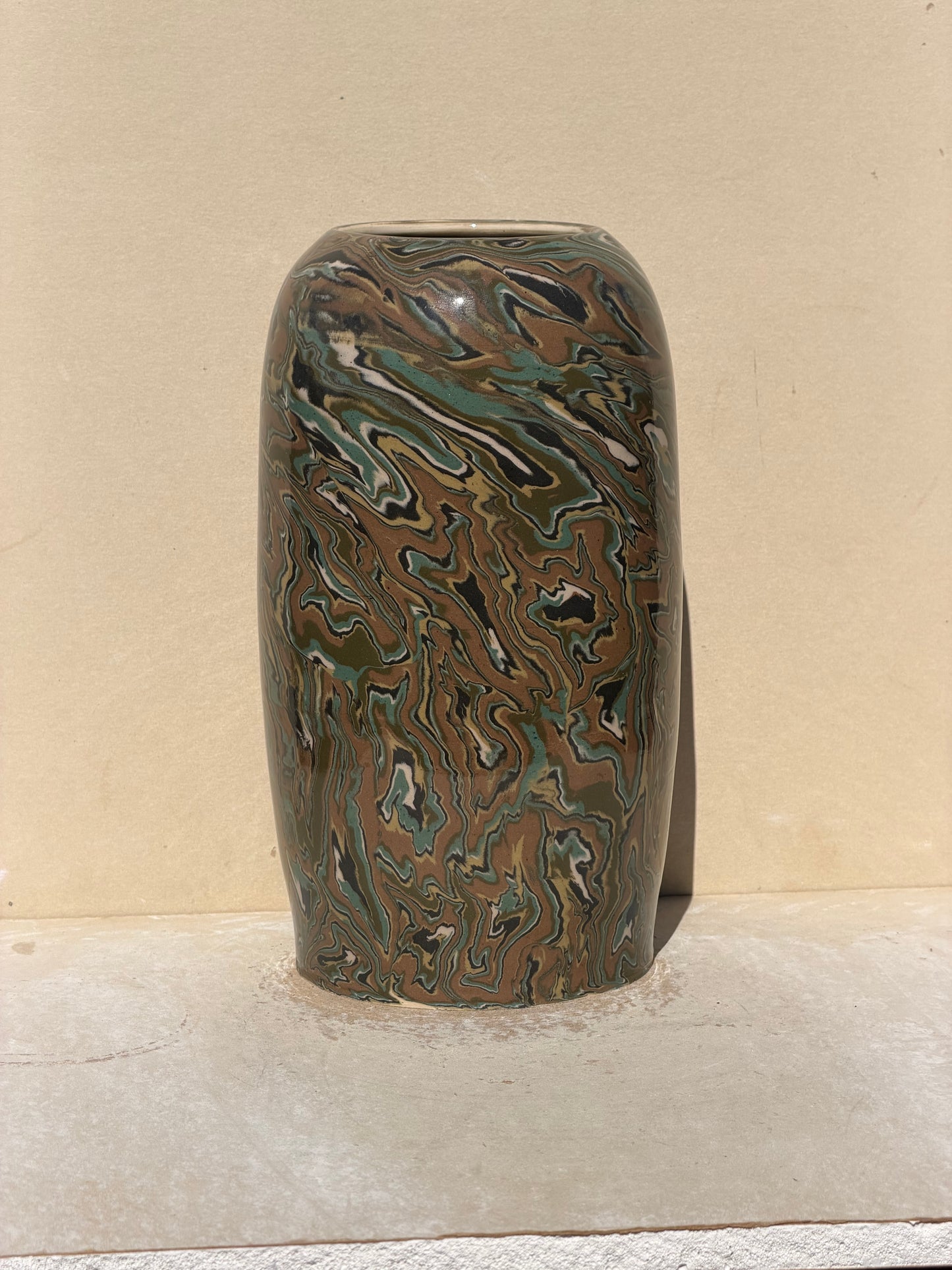 Nerikomi Vase