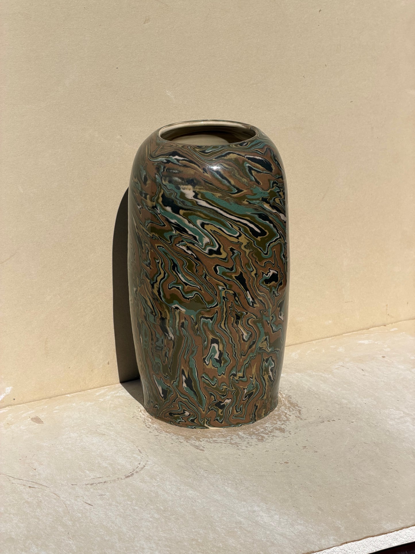 Nerikomi Vase