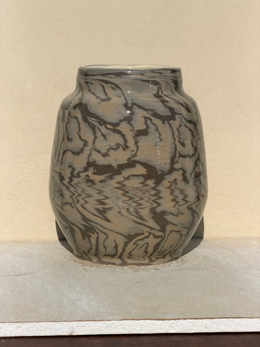 Spiral Nerikomi Vase
