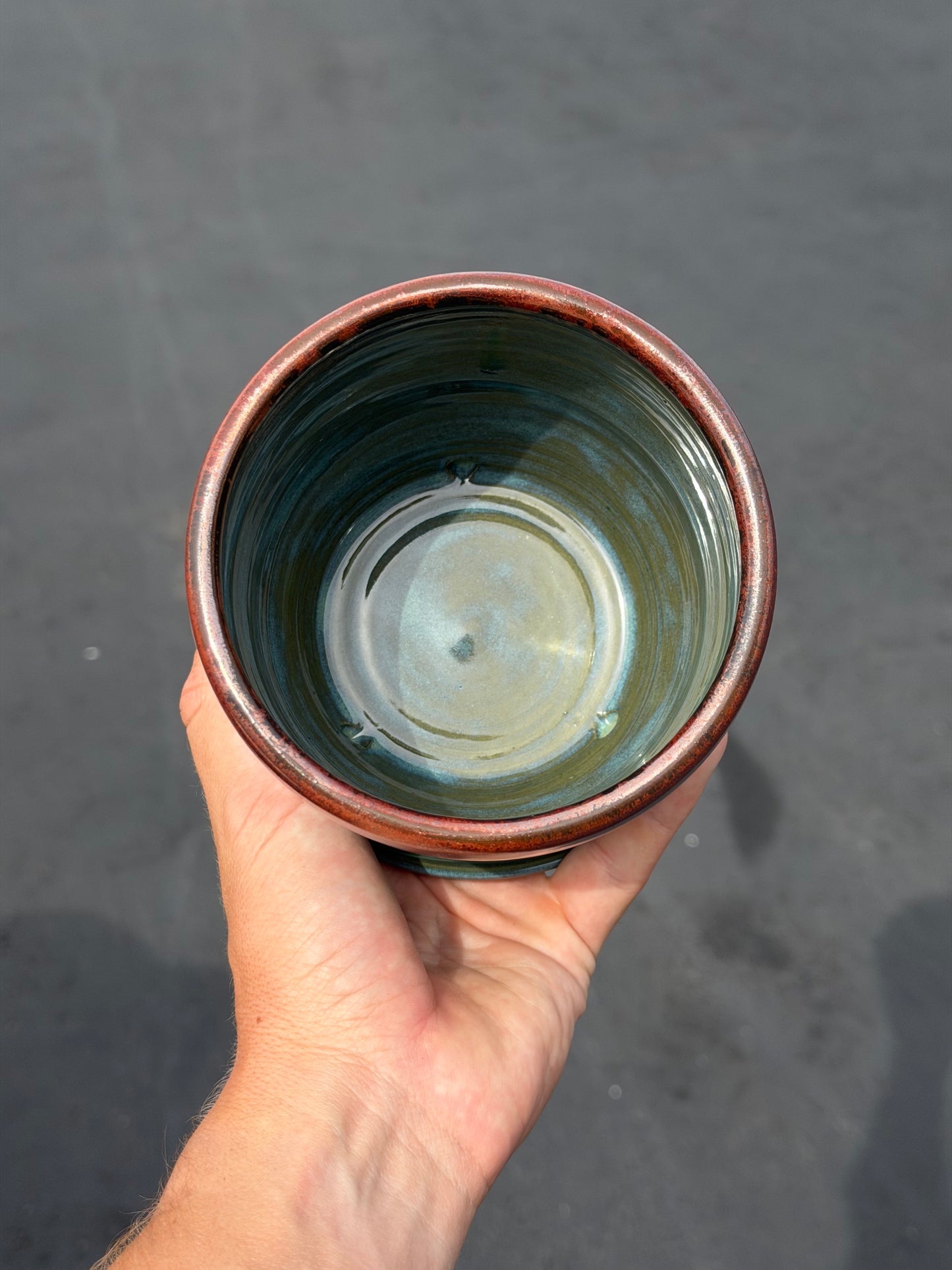 Rusted Iron Planter