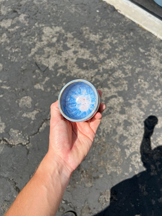 Blue Melt Mini Bowl