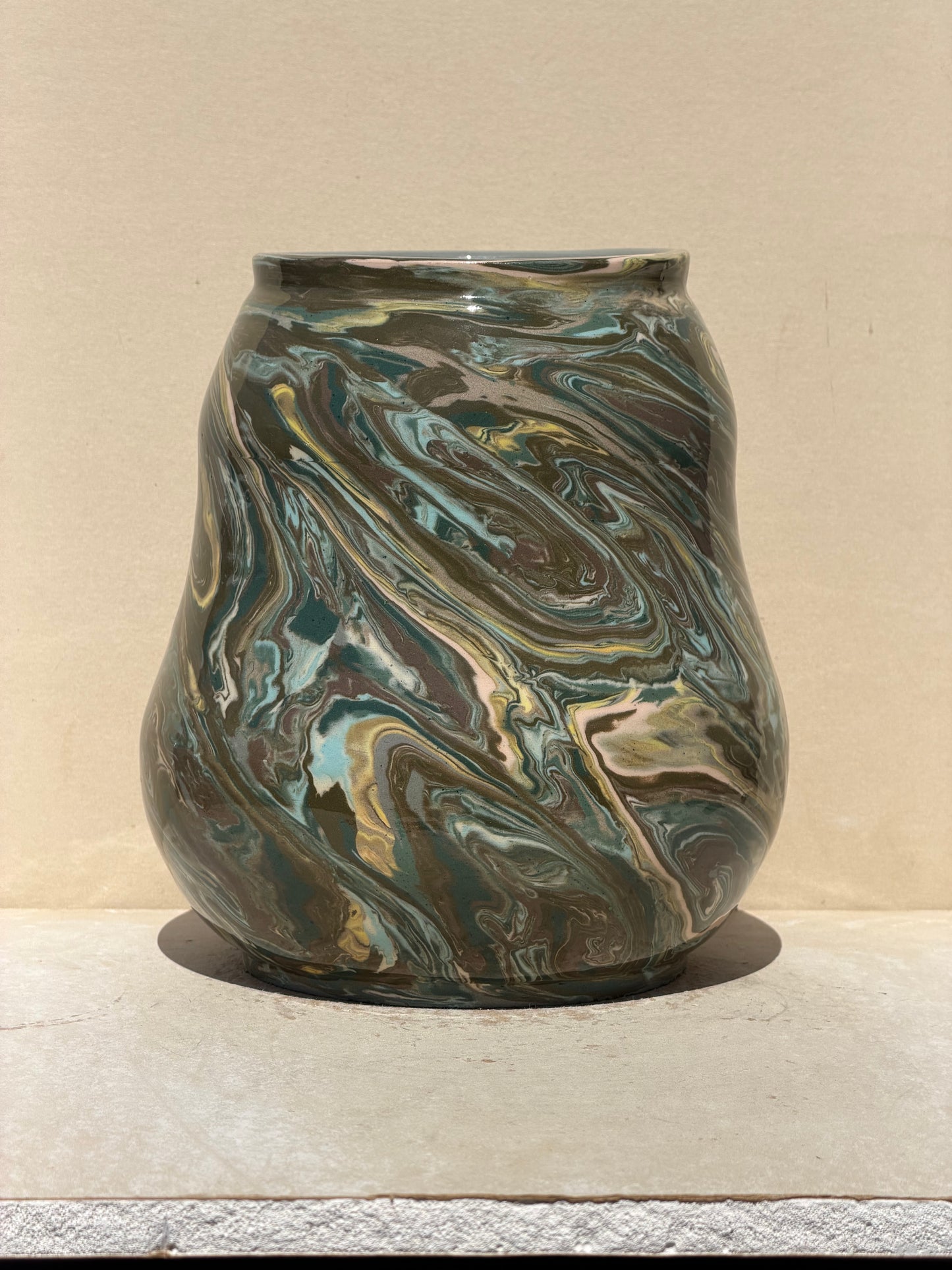 Emerald Falls Vase