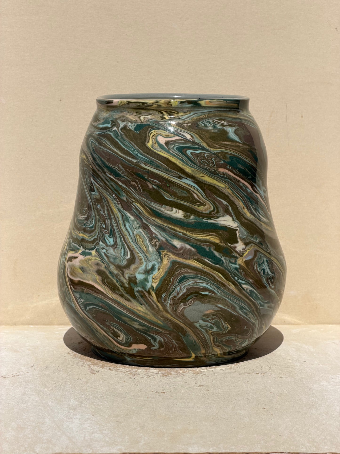 Emerald Falls Vase