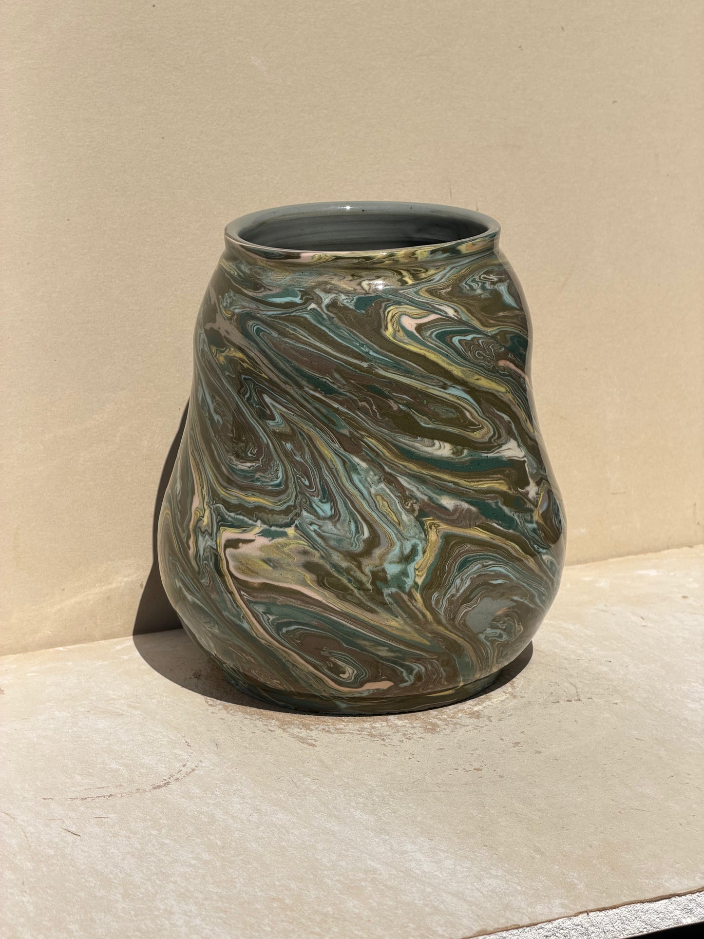 Emerald Falls Vase