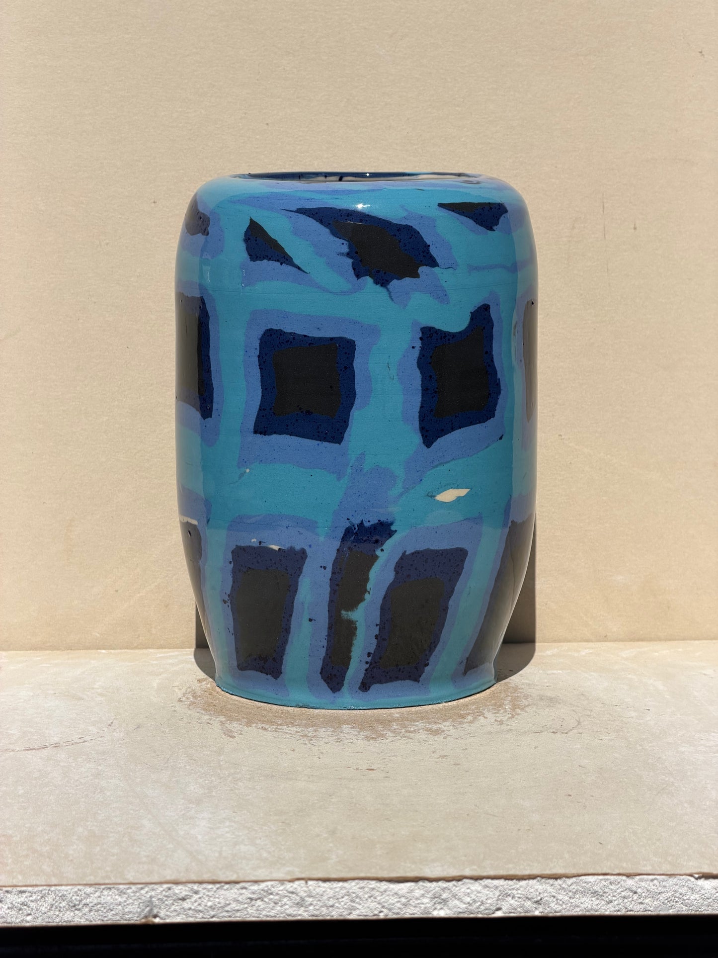 Nerikomi Blocks Vase No. 1