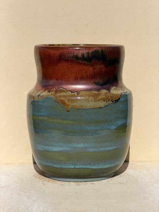 Rusted Iron Vase