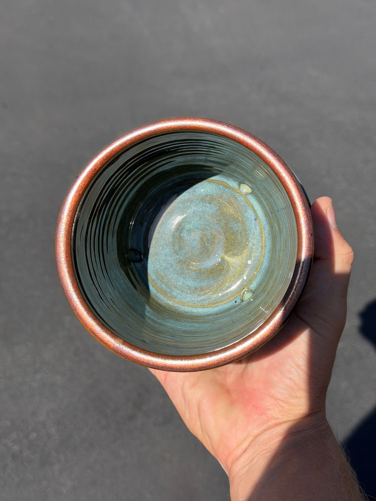 Rusted Iron Planter