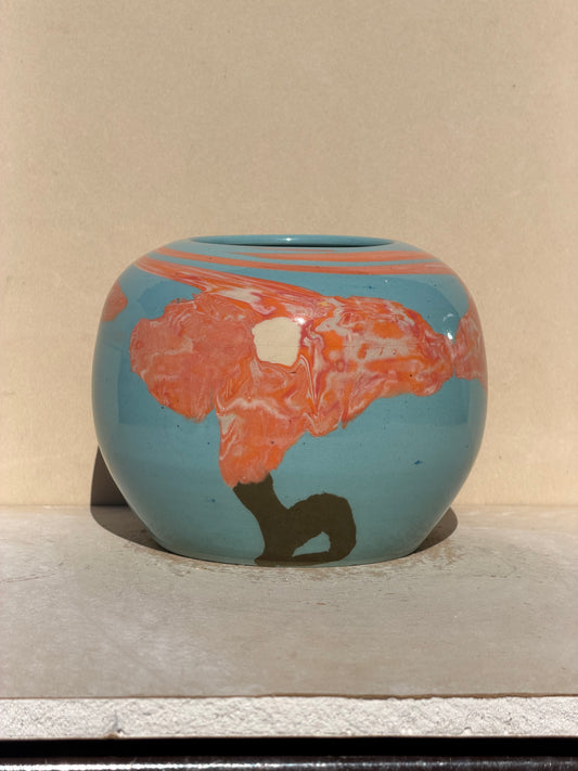 Nerikomi Flower Vase