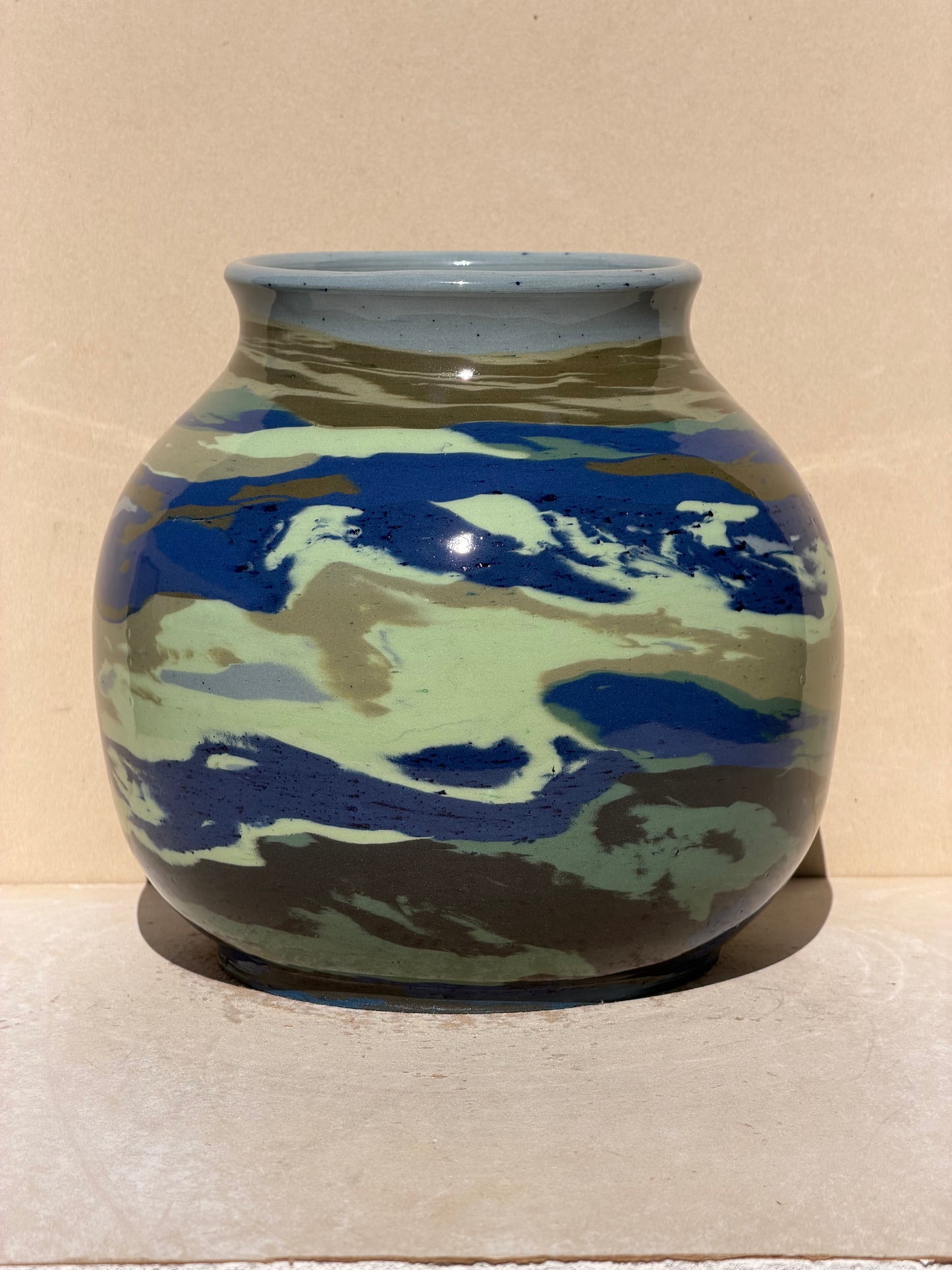 Blue and Green Color Twist