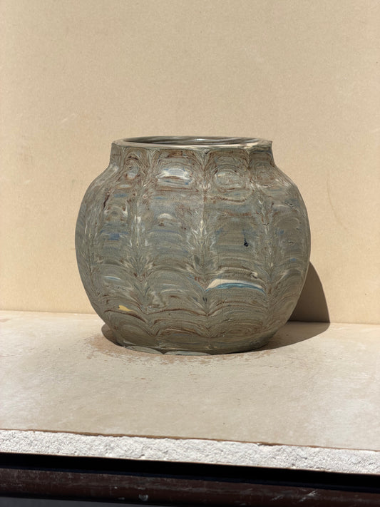 Reclaimed Nerikomi Vase