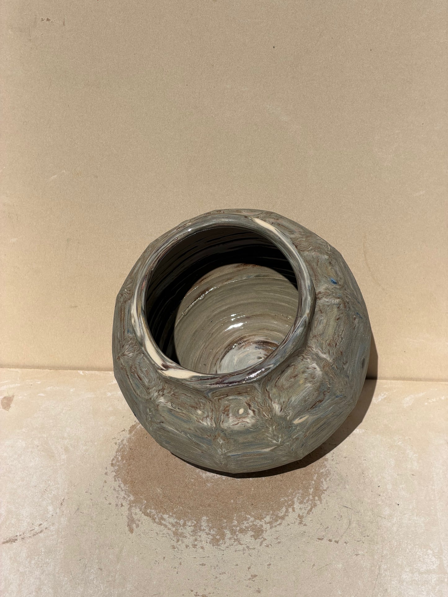 Reclaimed Nerikomi Vase