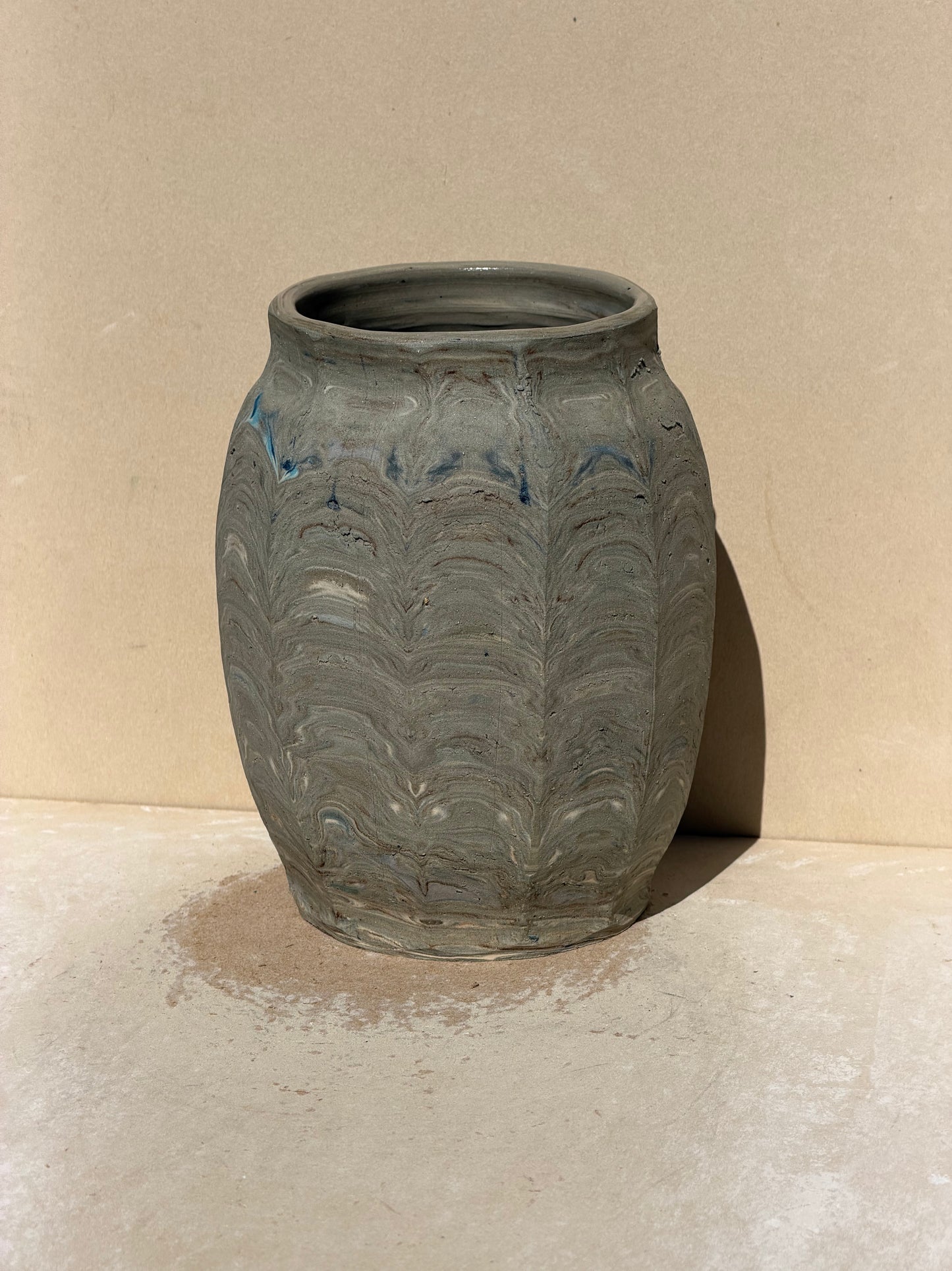 Reclaimed Nerikomi Vase
